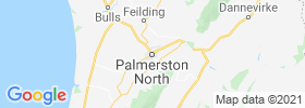 Palmerston North map